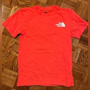 North Face | Classic Blue on Red Graphic | men’s S